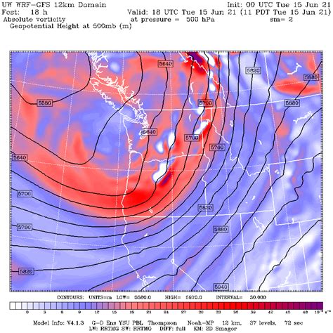 Cliff Mass Weather Blog Thunderstorms Possible This Afternoon