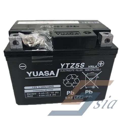 Jump to your replacement quickly. Yuasa YTZ5S Battery (Genuine) | Shopee Malaysia