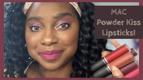 Mac Powder Kiss Liquid Lipcolour Review Youtube