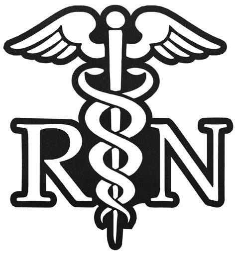 Registered Nurse Rn Logo Metal Wall Decor Merica Metal Worx