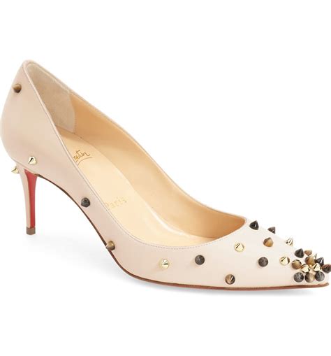 Christian Louboutin Degraspike Studded Pointy Toe Pump Nordstrom