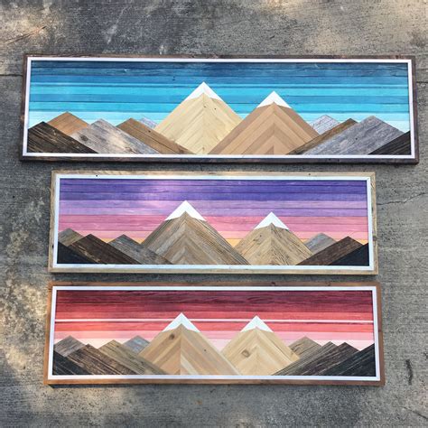 These Rustic Mountain Landscapes Are The Perfect Statement Piece In