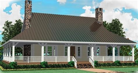 One Story House Plans With Porch