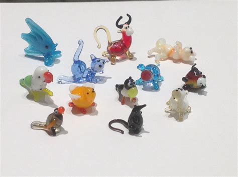 Miniature Glass Animals Glass Animals The Glass Menagerie Glass Art