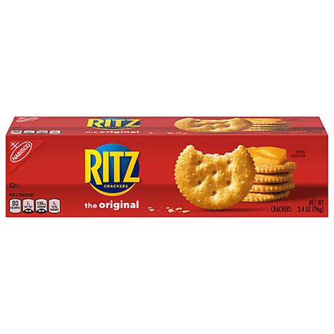 Nabisco Ritz Crackers Crackers Foodtown