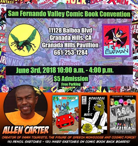San Fernando Valley Comic Book Convention Hawaiian Comic Book Alliance