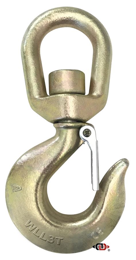 Swivel Eye Hook Ton Red Alloy Steel Safety Catch Lifting Hook Handy Straps For Sale Online
