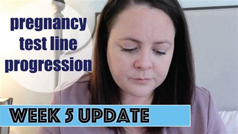 Raw And Real 5 Week Pregnancy Update Pregnancy Test Progression The