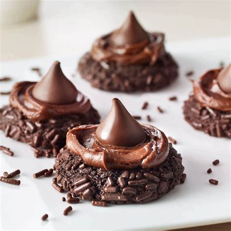 Triple Chocolate Blossoms Hershey S Kitchens