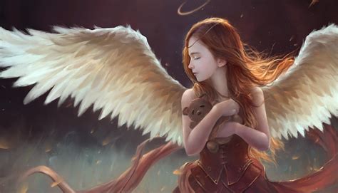 Fantasy Art Anime Angel Artwork Mythology Wing Fairy Screenshot Fictional Character