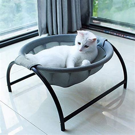 Junspow Cat Hammock Bed 43×43×24cm Breathable And Whole Wash Free