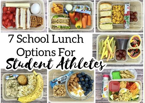 7 School Lunch Options For Student Athletes Heather Mangieri Nutrition