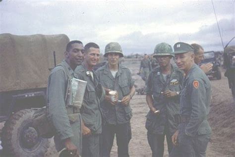 Officers Of The 25th Infantry Division 1966 Nam Vietnam Vietnam