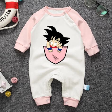 Dragon Ball Z Jolly Kid Goku Long Sleeve Baby Jumpsuit — Babyclothes