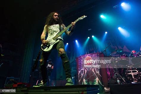 Bassist Frederic Leclercq Of Dragonforce Performs At The Regency