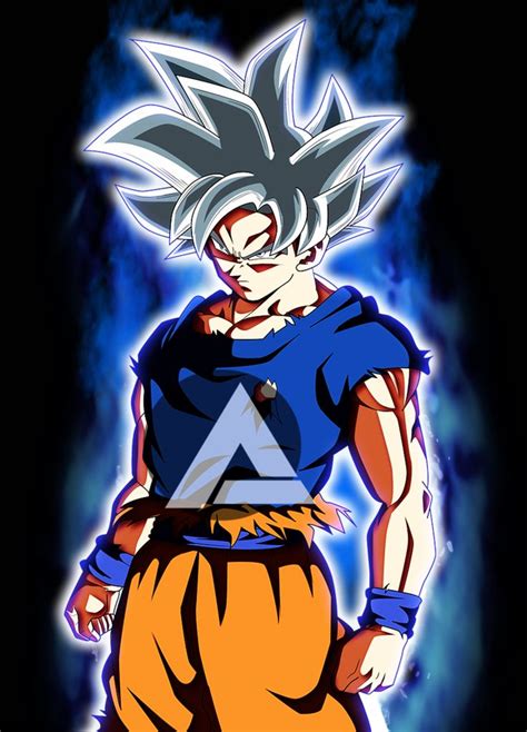 Goku Mastered Ultra Instinct New Aura Effects By Al3x796 On Deviantart