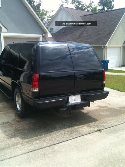 The lack of a significant slant on. 1999 Gmc Yukon Slt Chevrolet Tahoe Limited 4 Door 5. 7l ...