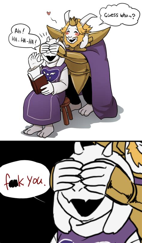 She Not Forgiving Toriel And Asgore Undertale By Minrisakura