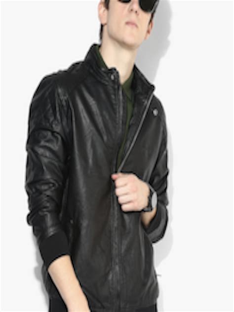 Buy Black Solid Casual Jacket Jackets For Men 8227527 Myntra