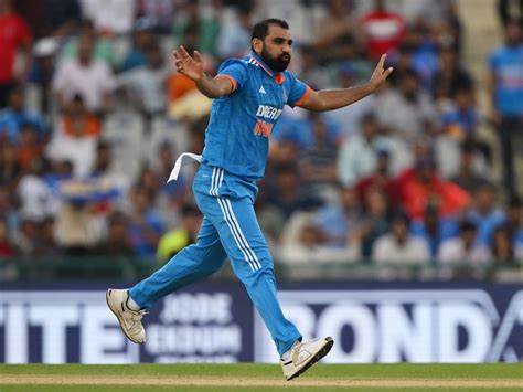 india vs australia mohammed shami becomes first india pacer in 16 years to achieve massive odi