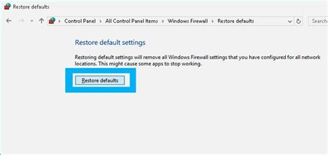 Firewall Firewall Settings Windows