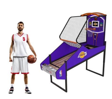 Nba Game Time Pro 8 Foot Basketball Arcade Machine