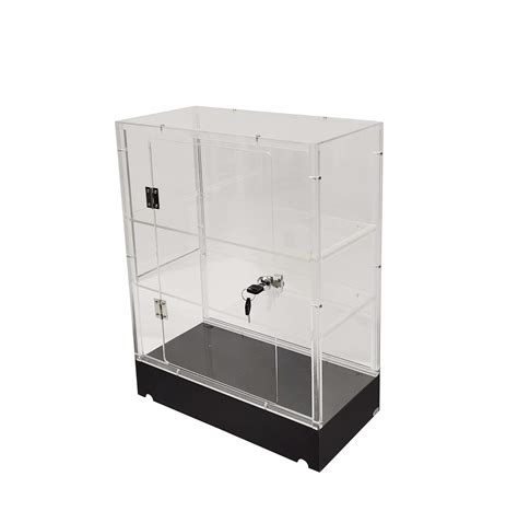 Buy Fixturedisplays Clear Cabinet Acrylic Display Removable Shelf Case