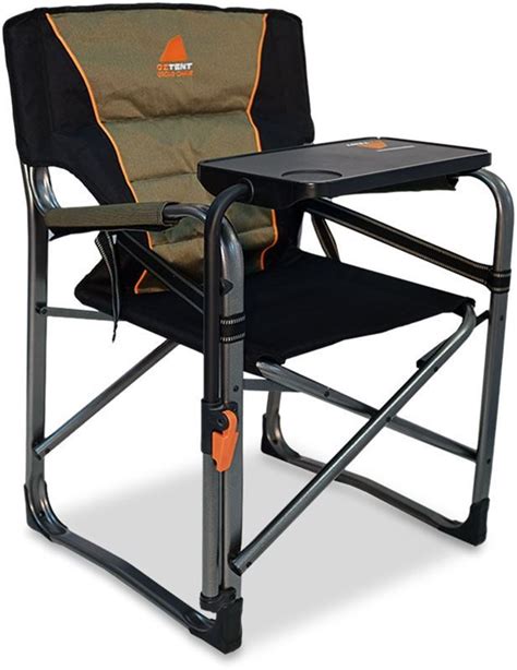 This director chair falls between the tall and standard sized chairs. Gecko Directors Chair w/table | Snowys Outdoors