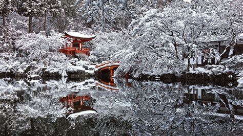 237 Japanese Background Winter Free Download Myweb