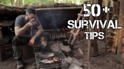 Survive The Wild 50 Survival Tips And Bushcraft Skills