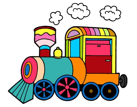 Tren Dibujo Coloreado Imagui