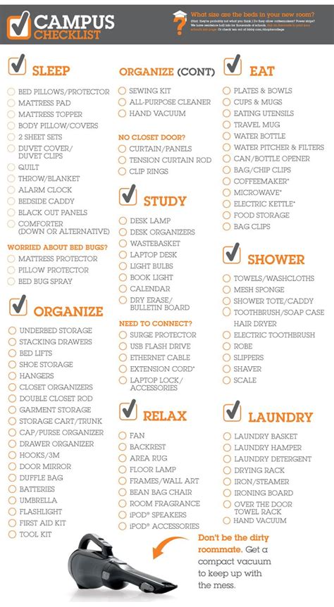 Bed Bath And Beyond College Checklist Dorm Life Pinterest Bath Bed And Bath And Beds
