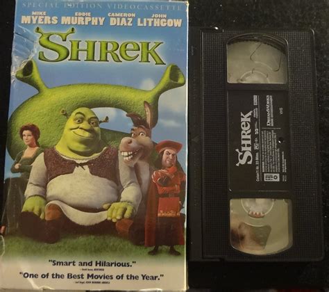 Shrek Special Edition Vhs 2001 Etsy