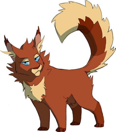 Shadowclan Medicine Cat Flametail Warrior Cats Clipart Full Size