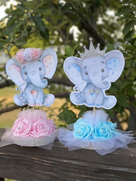 Pinterest In 2021 Elephant Baby Showers Baby Gender Reveal Party