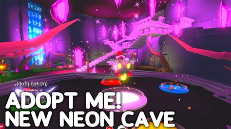 New Neon Cave In Adopt Me Roblox Adopt Me Neon Cave House Tour Best