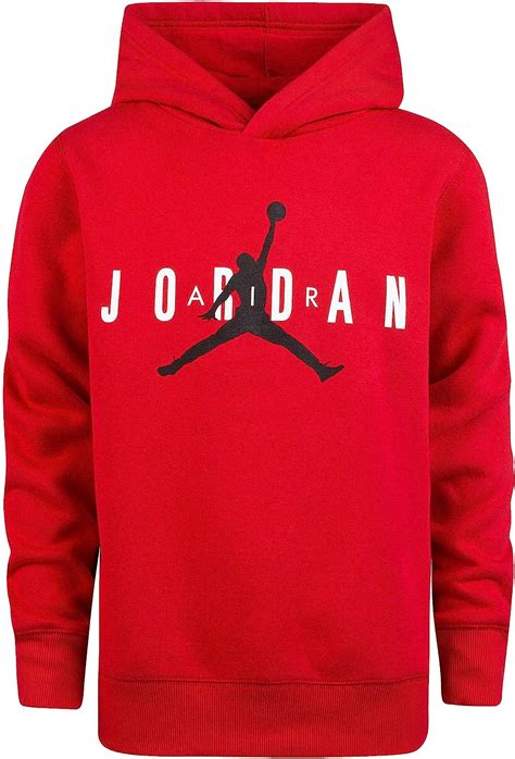 Jordan Air Boys Youth Fleece Rivals Hoodie Pullover Size M L Xl Gym