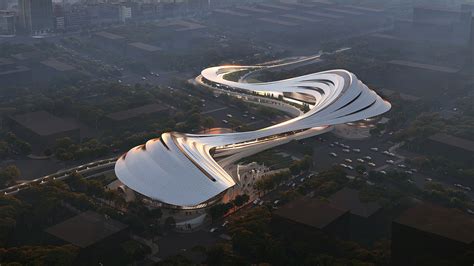 Zaha Hadid Architects Newest Building Is Inspired By The A Curving