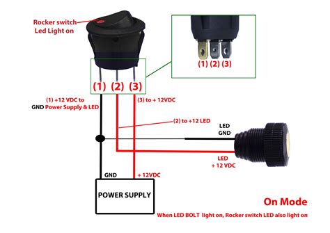 12V 4 Pin Rocker Switch Wiring Diagram For Your Needs