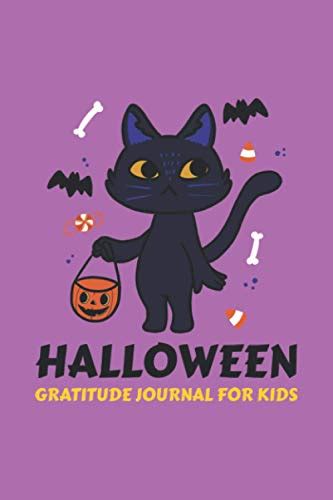 Halloween Gratitude Journal For Kids 100 Day Gratitude Journal With