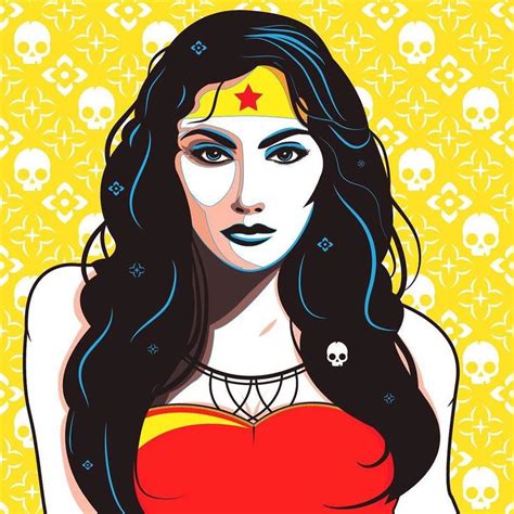 New Artwork Inspired By Classic Wonder Woman And The New Movie Coming