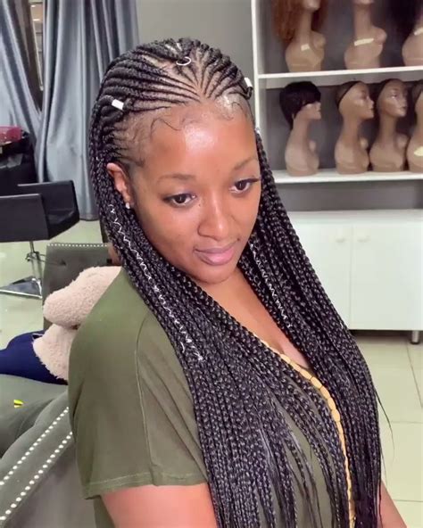 Cornrows Braids With Beads Video In 2020 Cornrow Hairstyles Hair