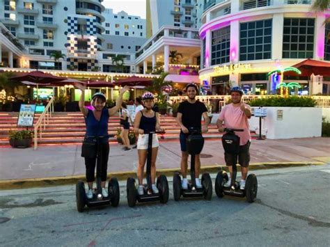 Miami Tour Notturno Panoramico In Segway Di South Beach Getyourguide
