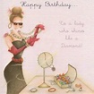 Birthday cards for women: photos, free download