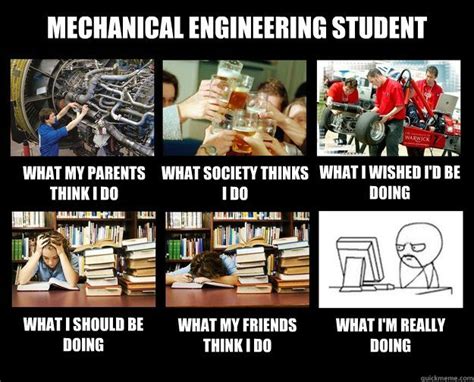Ein Satz Geheimnis Beschleunigen Mechanical Engineering Memes