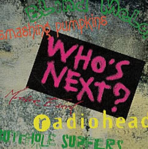 Radiohead Whos Next Promo Cd Japanese Promo Cd Album Cdlp 118702