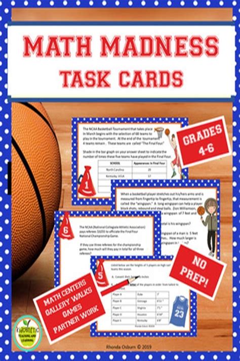 Math Madness Fractions And Decimals Basketball Theme Grades 5 And 6