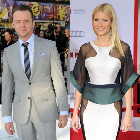 British Actor Simon Pegg Is The Godfather To Gwyneth Paltrow And