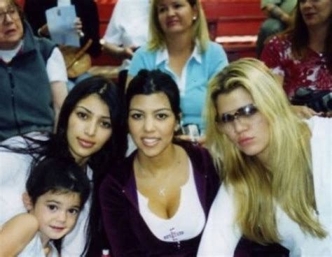 2001 From Growing Up Kardashian Kourtney Kardashian E News