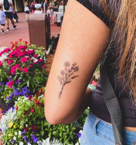 Wildflower Tattoo Tattoo Designs For Women